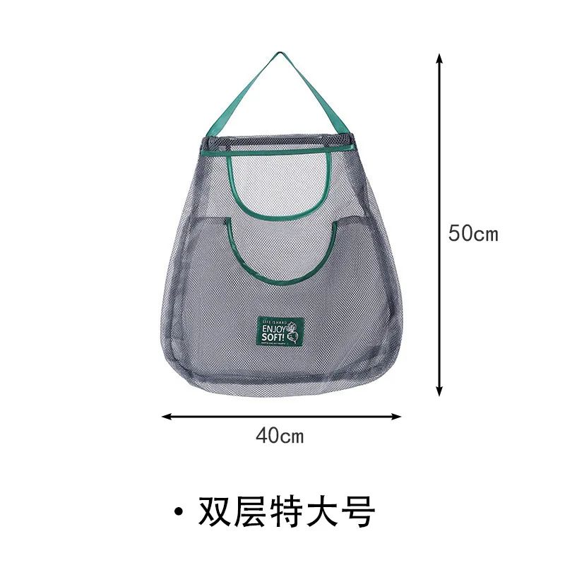 Reusable Hanging Mesh Produce Storage Bags For Fruits Vegetables 6