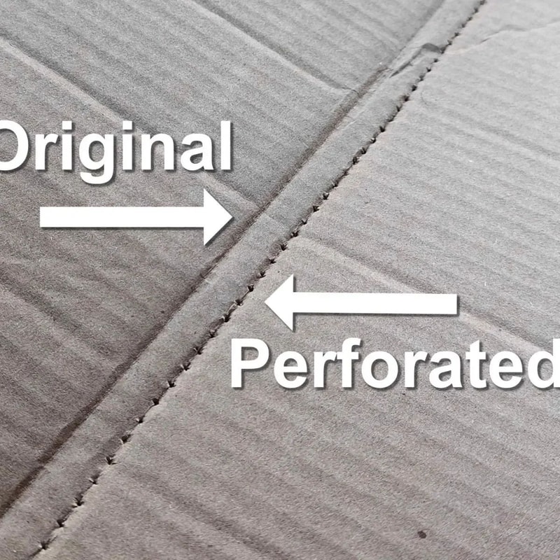 HeavyDuty Cardboard Box Punch Tool For Clean Packaging Holes 1