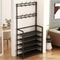 5Tier Portable Shoe Hat Storage Rack With Shelves Reinforced MultiPurpose Organizer For Home 4