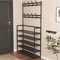 5Tier Portable Shoe Hat Storage Rack With Shelves Reinforced MultiPurpose Organizer For Home 6