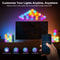 RGB Hexagon LED Wall Lights With Bluetooth App Control 2