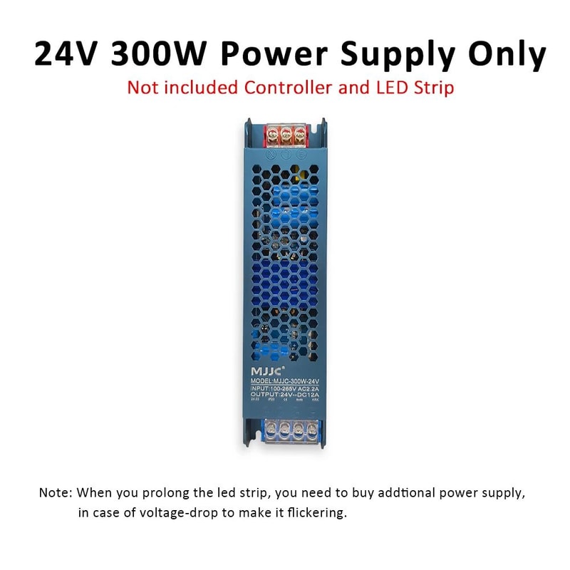 WS2811 COB Running Water LED Strip Light 24V With RF Remote Control 15