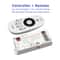 WS2811 COB Running Water LED Strip Light 24V With RF Remote Control 11