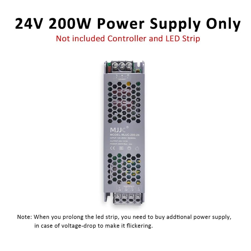 WS2811 COB Running Water LED Strip Light 24V With RF Remote Control 14