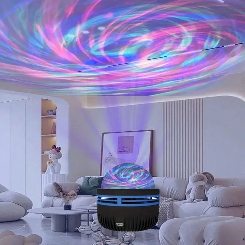 LED Galaxy Projector Night Light For Bedroom Kids Room 8