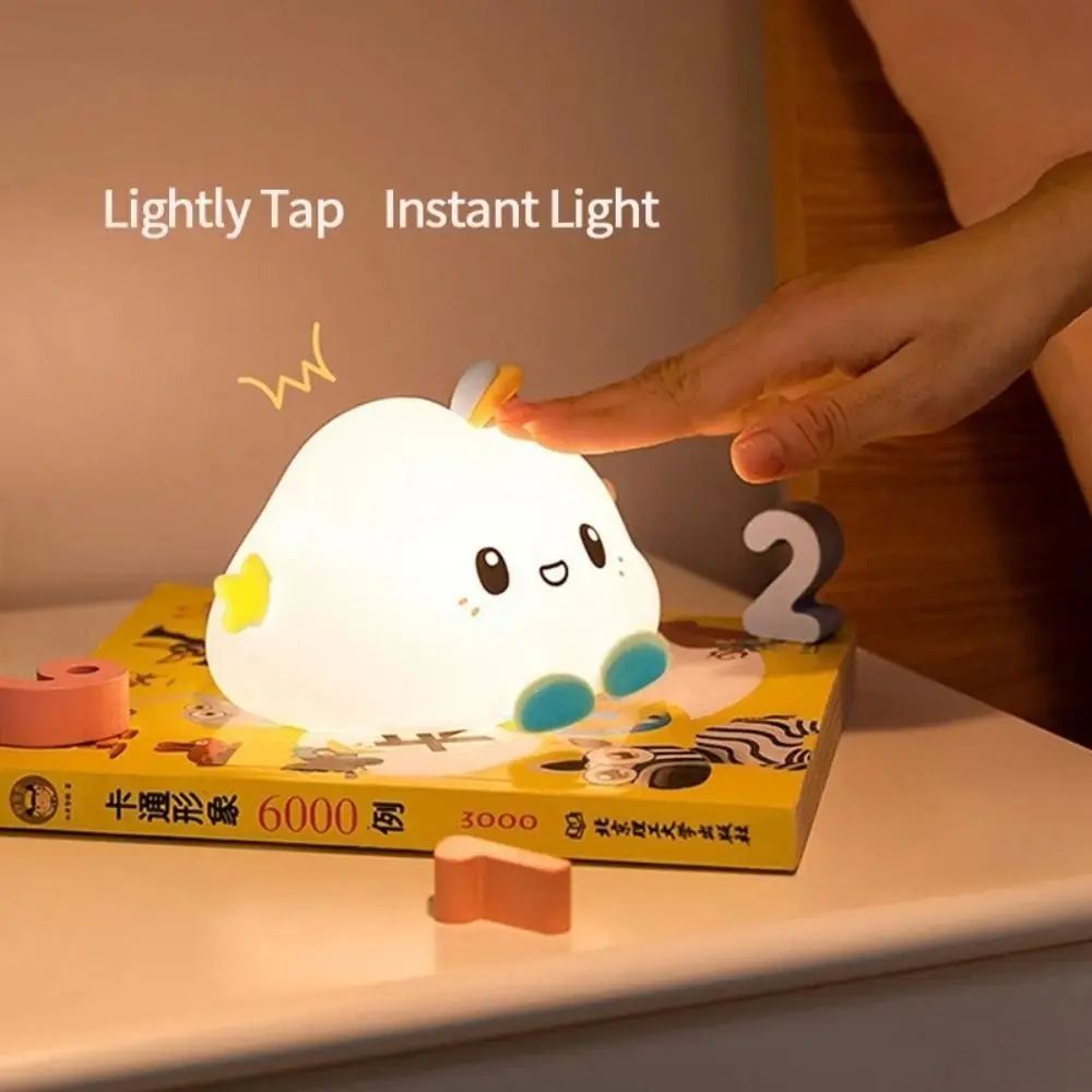 Dreamy Cloud Night Light Portable LED Bedside Lamp For Kids Cozy Homes 3