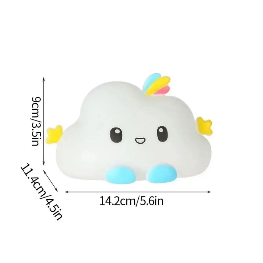 Dreamy Cloud Night Light Portable LED Bedside Lamp For Kids Cozy Homes 5
