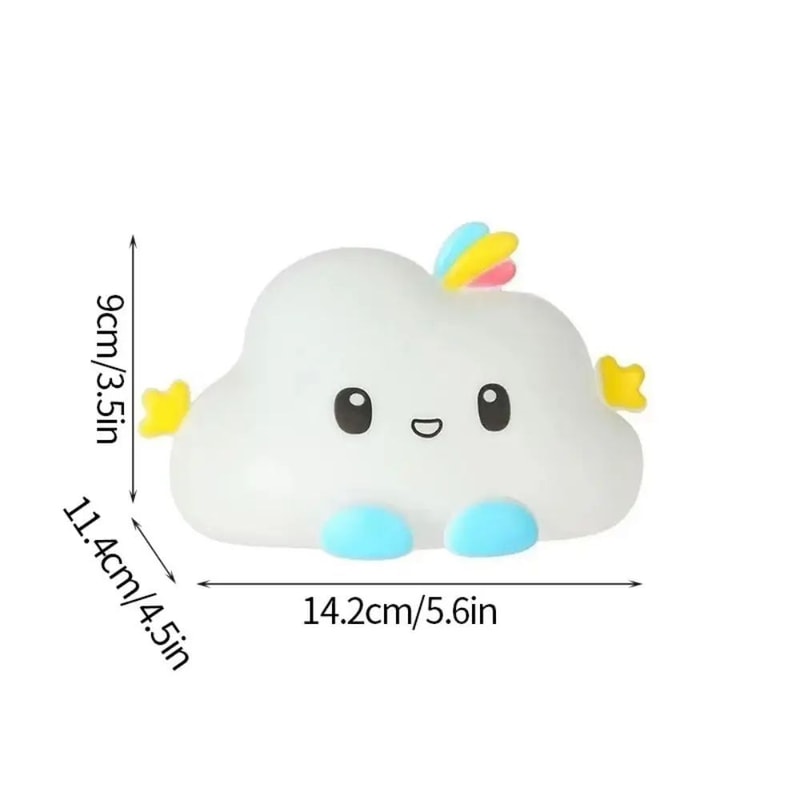 Dreamy Cloud Night Light Portable LED Bedside Lamp For Kids Cozy Homes 5