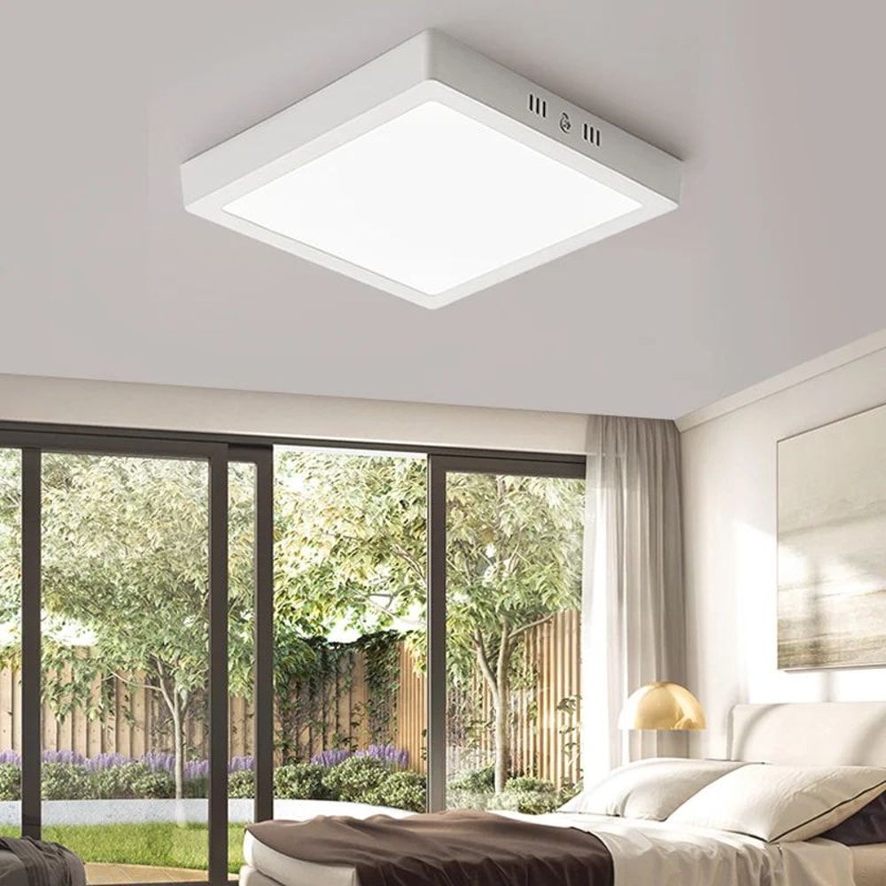 UltraThin Modern LED Ceiling Light Flush Mount Panel For Living Bedroom 4