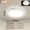 UltraThin Modern LED Ceiling Light Flush Mount Panel For Living Bedroom 8