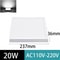 UltraThin Modern LED Ceiling Light Flush Mount Panel For Living Bedroom 11