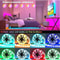 Smart RGB USB LED Strip Lights With WiFi App Control Tuya Alexa Google Compatible 5