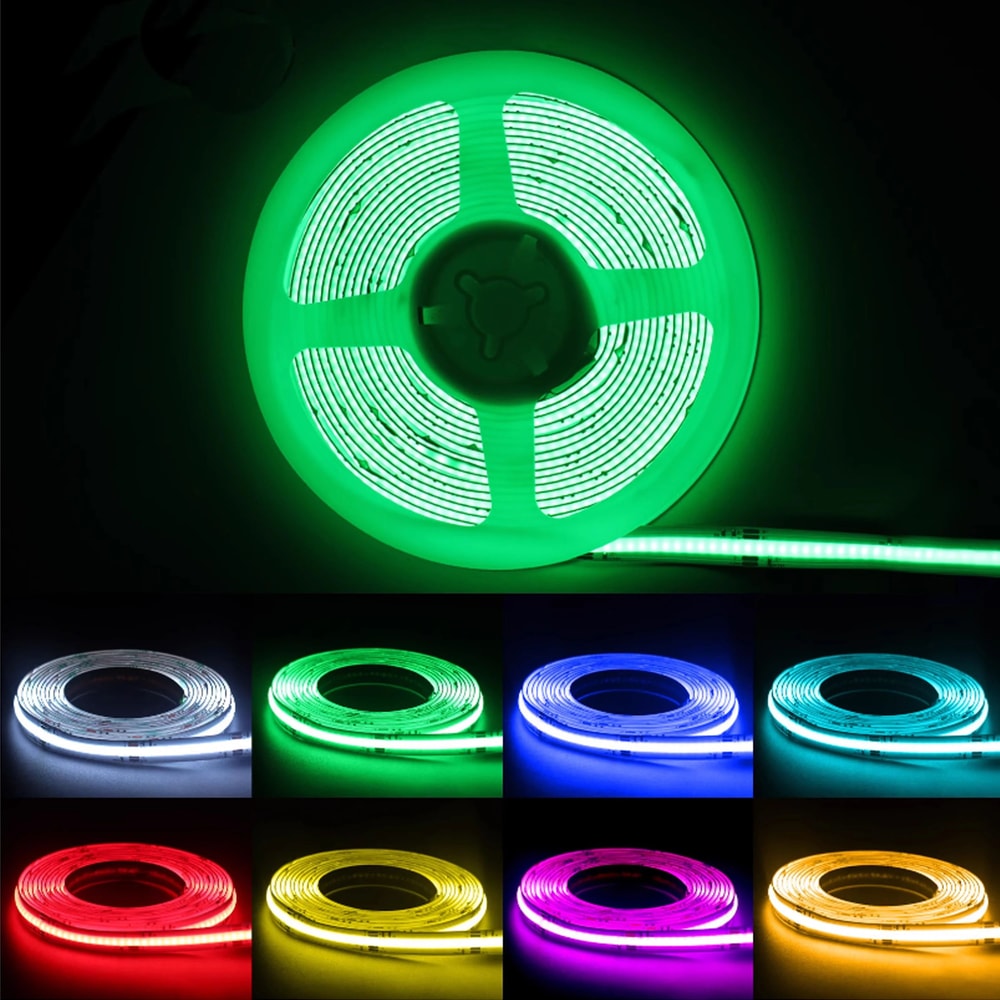 AuraFlex USB COB LED Strip Light 320 LEDs For Ambient TV Home Lighting 0