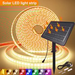 solar waterproof led light strip 24v ip68 outdoor garden & party lighting