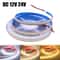 UltraFlex 5m Warm White LED Strip Lights Waterproof 12V24V SMD 2835 HighBrightness Ribbon 0