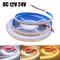 UltraFlex 5m Warm White LED Strip Lights Waterproof 12V24V SMD 2835 HighBrightness Ribbon 0
