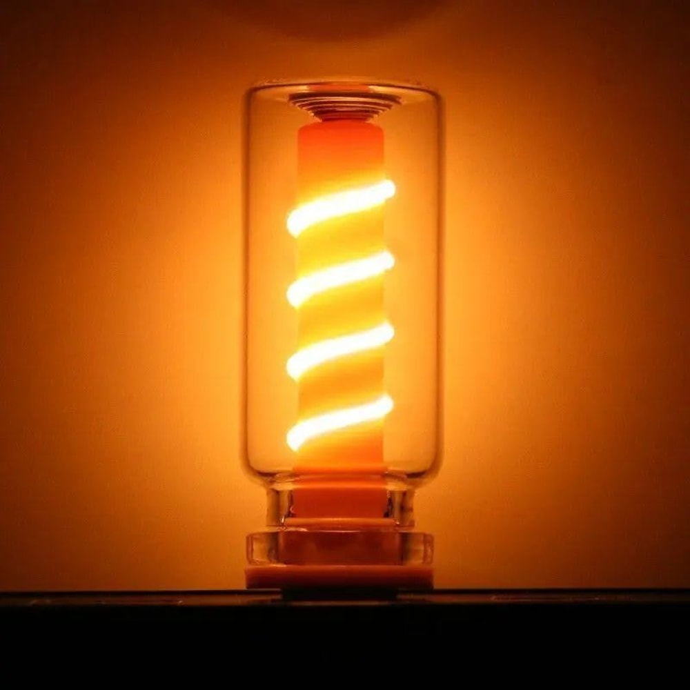 Retro Touch Dimmable USB Mood Lamp With Spring Design 8