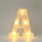 LED Marquee Letter Light 16cm Light Up Alphabet Number Night Decor 11