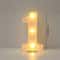 LED Marquee Letter Light 16cm Light Up Alphabet Number Night Decor 1