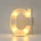 LED Marquee Letter Light 16cm Light Up Alphabet Number Night Decor 8