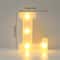 LED Marquee Letter Light 16cm Light Up Alphabet Number Night Decor 17
