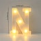 LED Marquee Letter Light 16cm Light Up Alphabet Number Night Decor 18