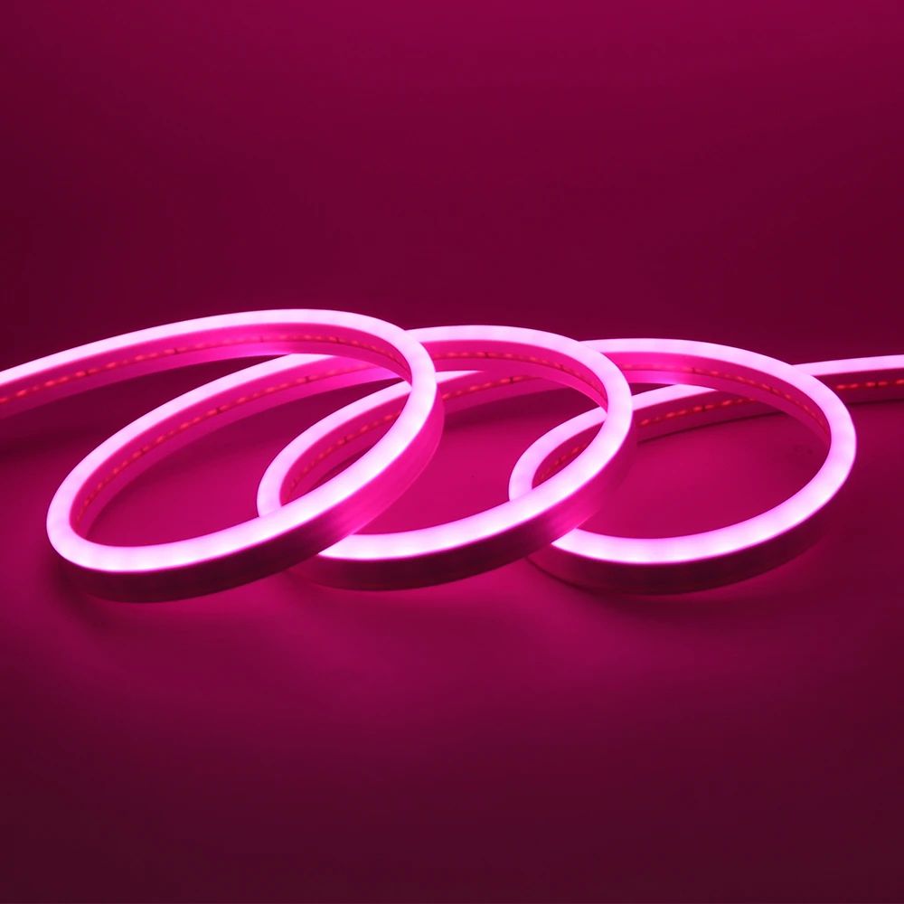 24V IP67 Waterproof Neon LED Strip Light 120M Silicone Neon Rope For TV Backlight Home Decor 15