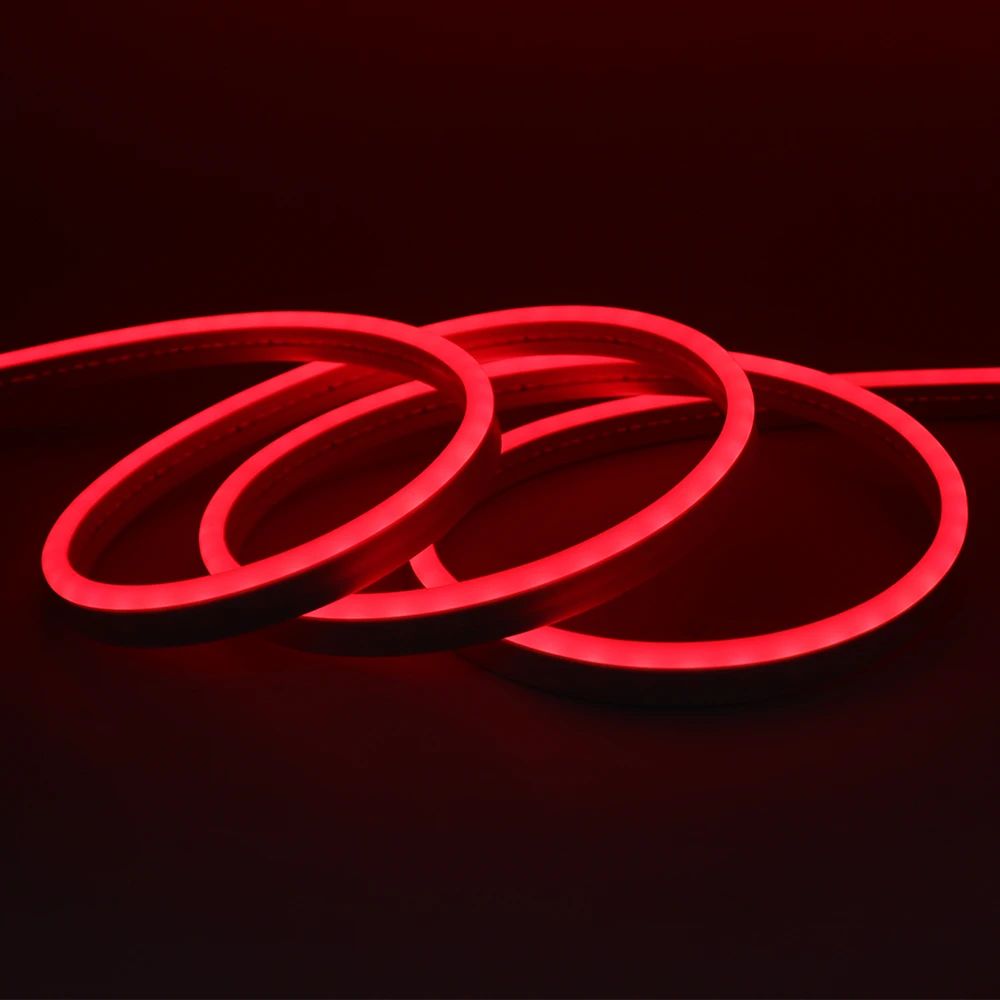 24V IP67 Waterproof Neon LED Strip Light 120M Silicone Neon Rope For TV Backlight Home Decor 10