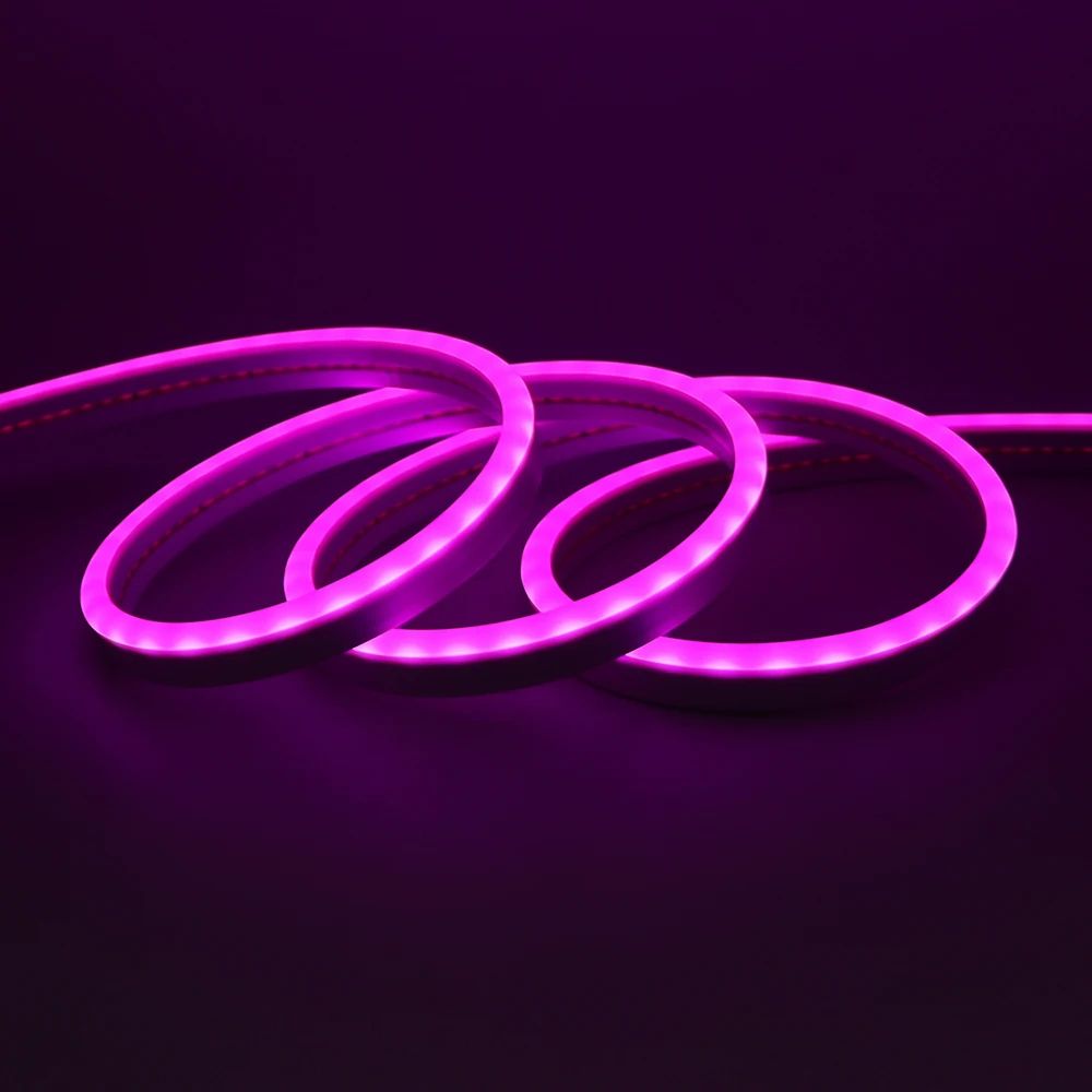 24V IP67 Waterproof Neon LED Strip Light 120M Silicone Neon Rope For TV Backlight Home Decor 14
