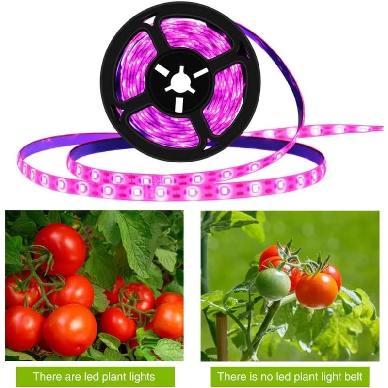 Full Spectrum USB Grow Light Strip 5V Flexible LED Plant Strip For Indoor Seedlings Hydroponics 2