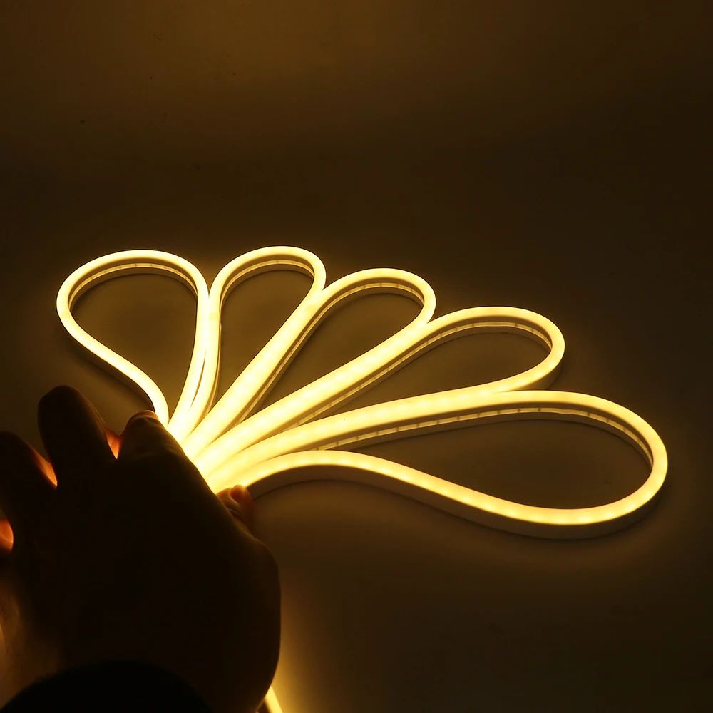 USB Touch Dimmable Neon Strip Light 5V Flexible Neon Rope For DIY Room Decor 11