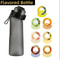 Scented Water Bottle 650ml With Fruit Fragrance Pods BPA Free Sports Bottle For SugarFree Hydratio 2