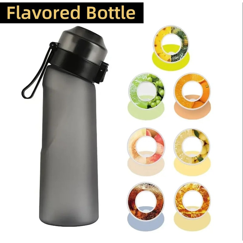 Scented Water Bottle 650ml With Fruit Fragrance Pods BPA Free Sports Bottle For SugarFree Hydratio 2