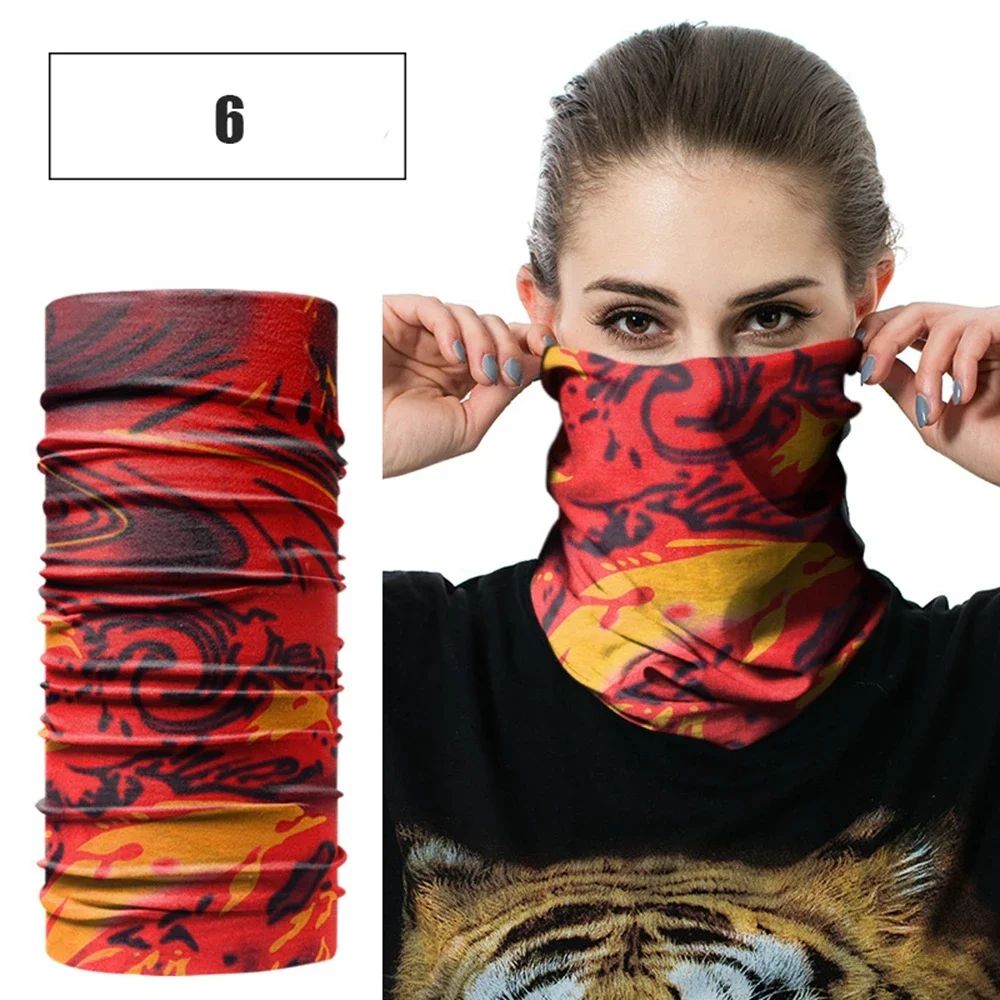 AllSeason Neck Gaiter Tube Bandana Breathable UV Protection Face Cover For Outdoor Sports Travel 4