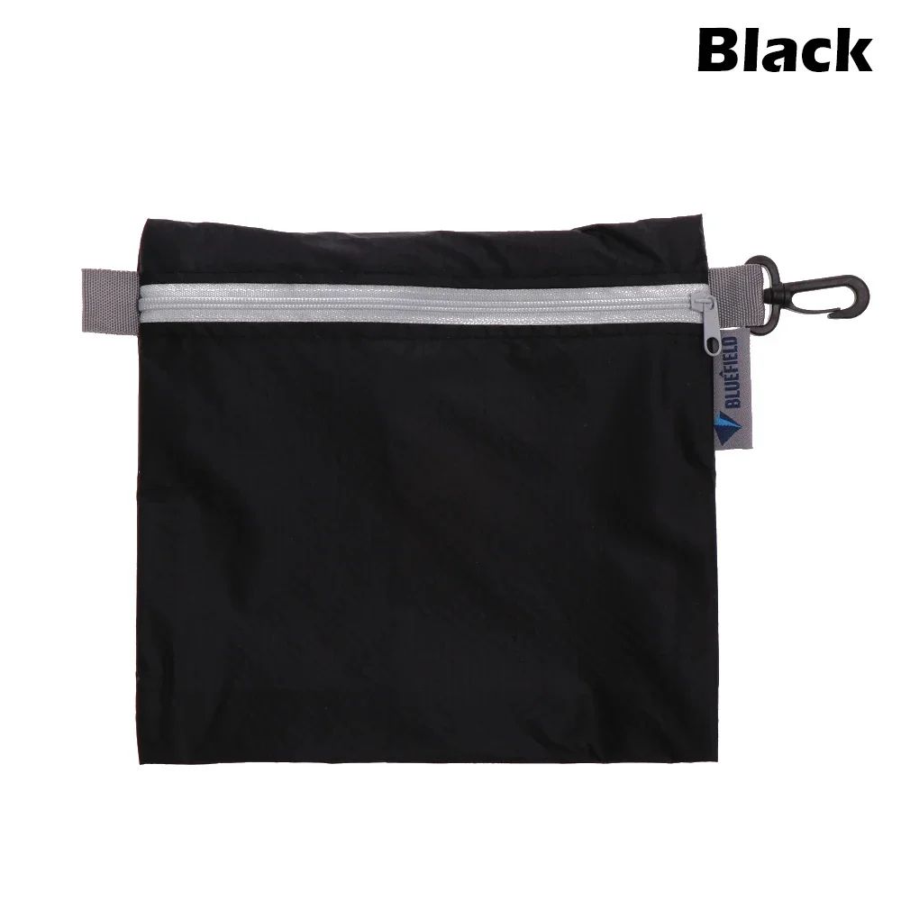 Ultralight Waterproof Nylon Zipper Pouch With Hook Outdoor Camping Hiking Organizer Bag 6