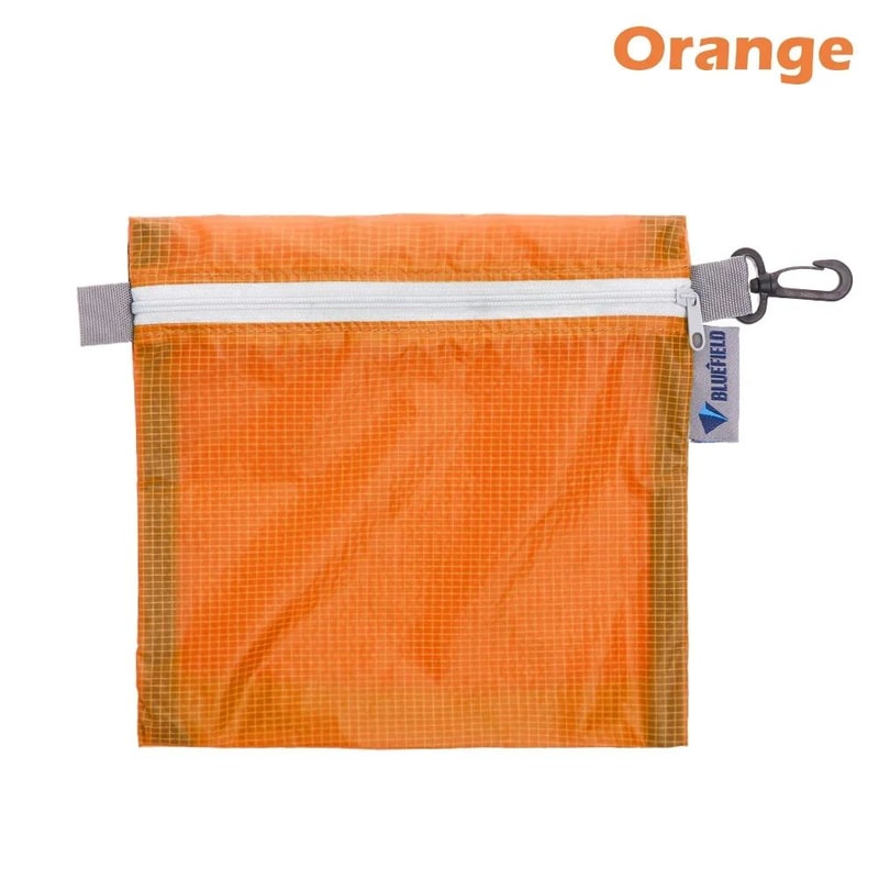 Ultralight Waterproof Nylon Zipper Pouch With Hook Outdoor Camping Hiking Organizer Bag 9