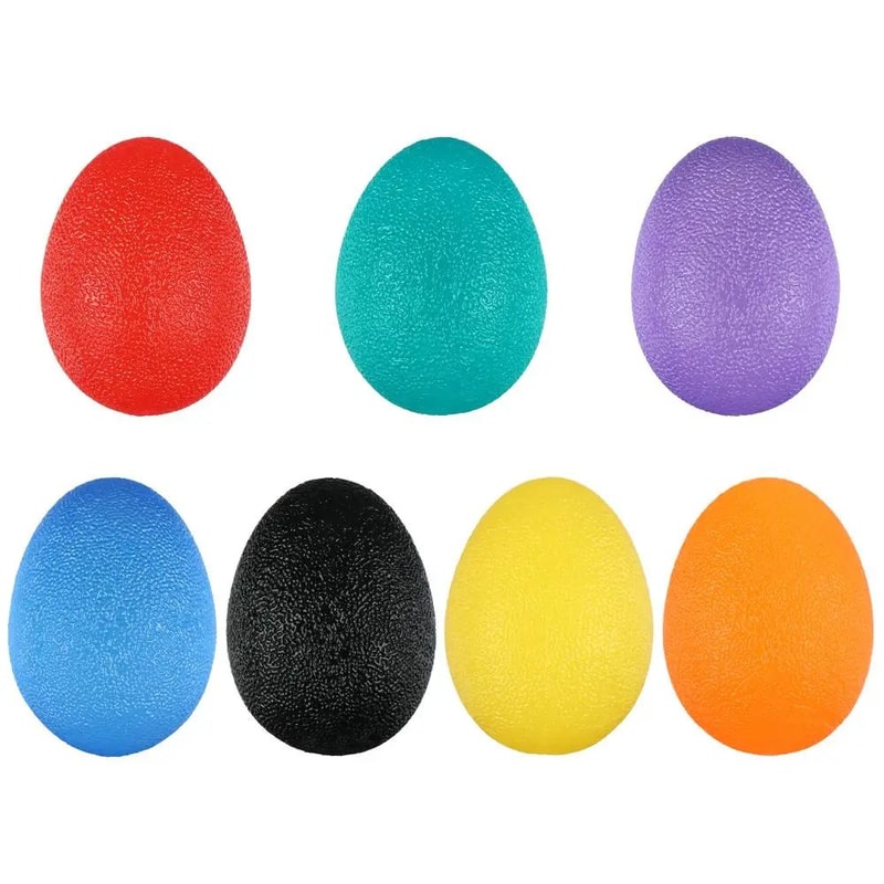 Silicone Grip Ball Hand Grip Strengthener For Wrist Rehabilitation And Stress Relief 5