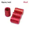 Aluminum Tire Valve Caps 4Pack Dustproof Valve Stem Covers For Cars Motorcycles Bikes 10