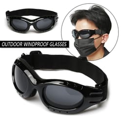 uv400 windproof anti-fog cycling & ski goggles for men and women