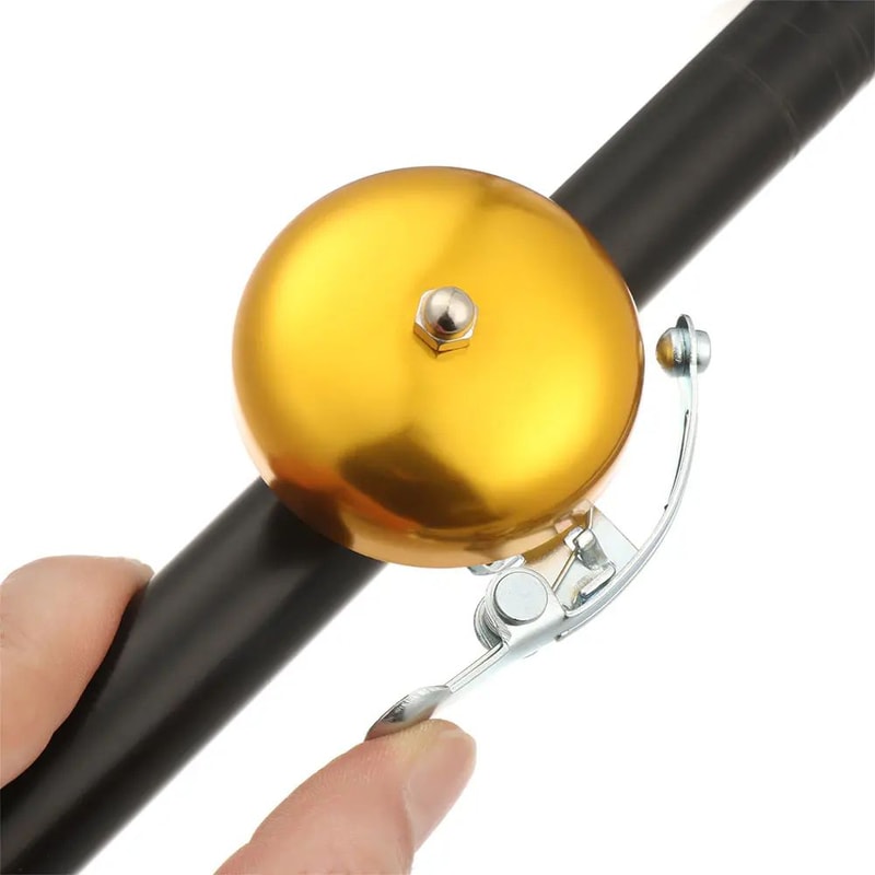 Retro Aluminum Alloy Bike Bell Loud Universal Handlebar Bell For Mountain City Bikes 1