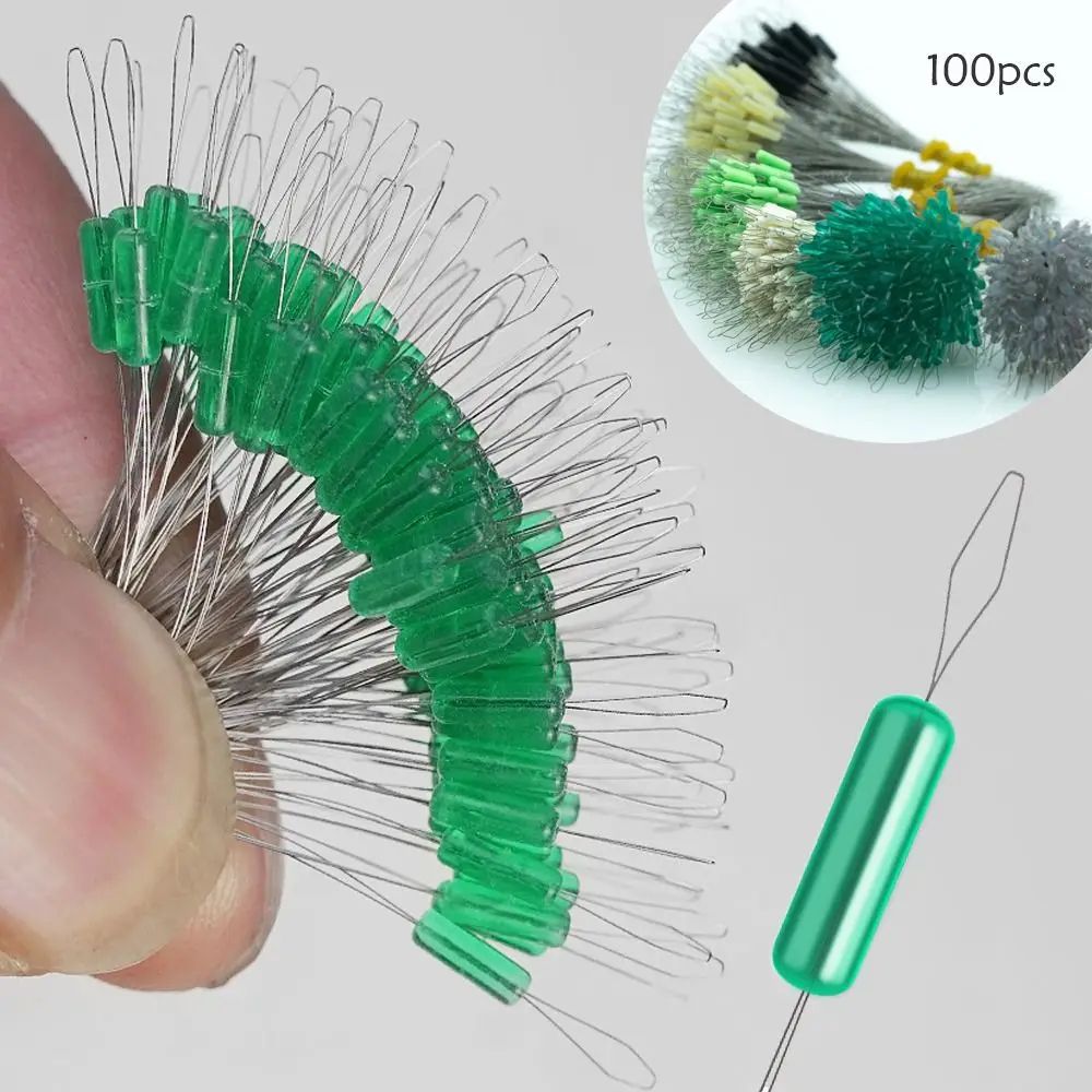 Transparent Silicone Float Space Beans Anti Tangle Fishing Line Stopper Beads 100pcs For Precise Bo 4