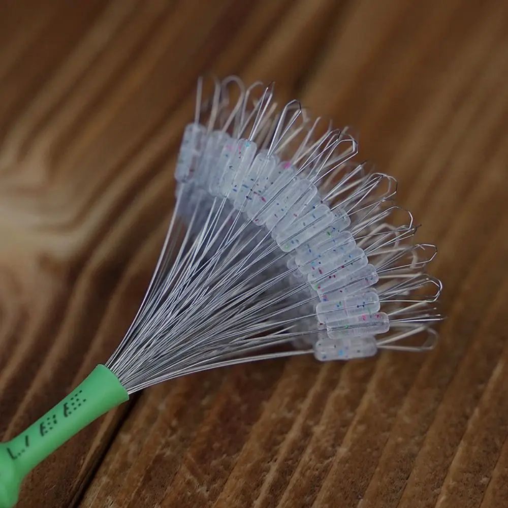 Transparent Silicone Float Space Beans Anti Tangle Fishing Line Stopper Beads 100pcs For Precise Bo 9