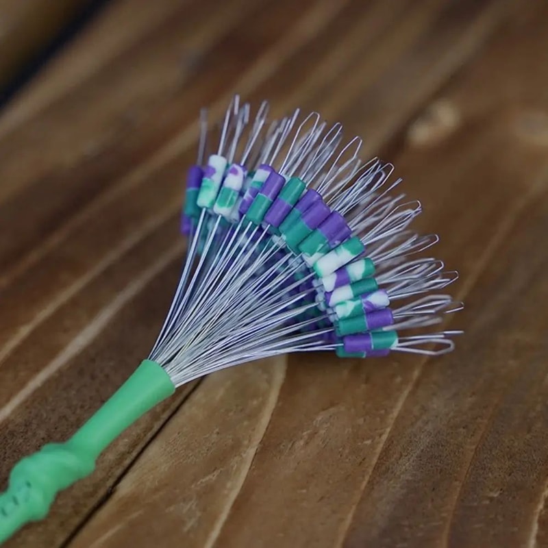 Transparent Silicone Float Space Beans Anti Tangle Fishing Line Stopper Beads 100pcs For Precise Bo 11