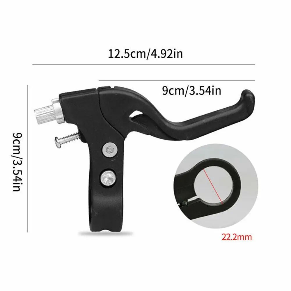 Universal Kids VBrake Lever Replacement 1 Pair 222mm Handlebar Brake Levers For MTB BMX Road Bike 5