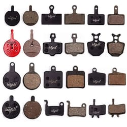 universal mtb disc brake pads pair – quiet, strong-stopping mountain bike brake pads for road & mtb