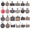 Universal MTB Disc Brake Pads Pair Quiet StrongStopping Mountain Bike Brake Pads For Road MTB 1
