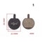 Universal MTB Disc Brake Pads Pair Quiet StrongStopping Mountain Bike Brake Pads For Road MTB 6