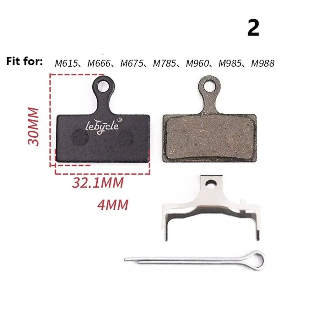 Universal MTB Disc Brake Pads Pair Quiet StrongStopping Mountain Bike Brake Pads For Road MTB 7