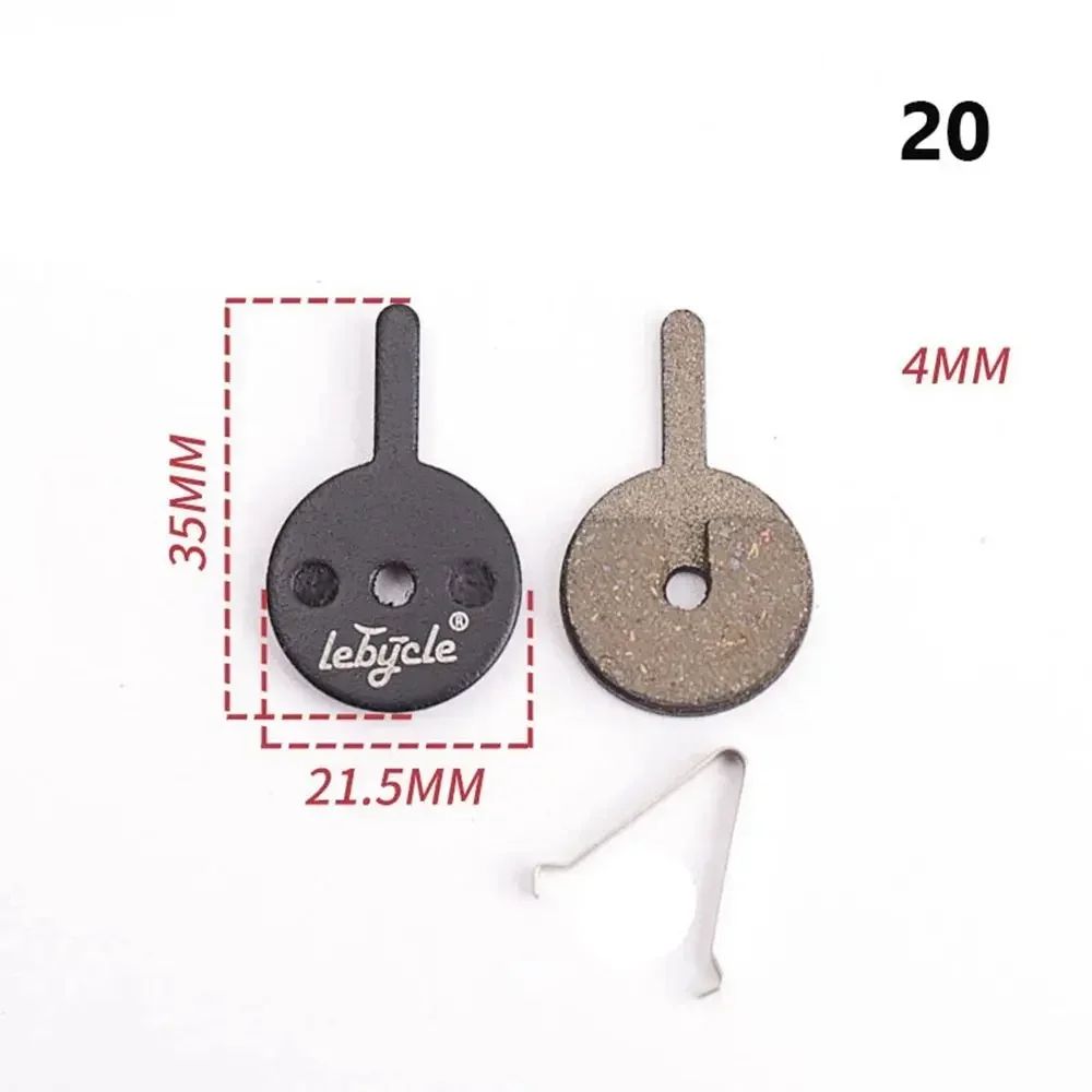 Universal MTB Disc Brake Pads Pair Quiet StrongStopping Mountain Bike Brake Pads For Road MTB 21