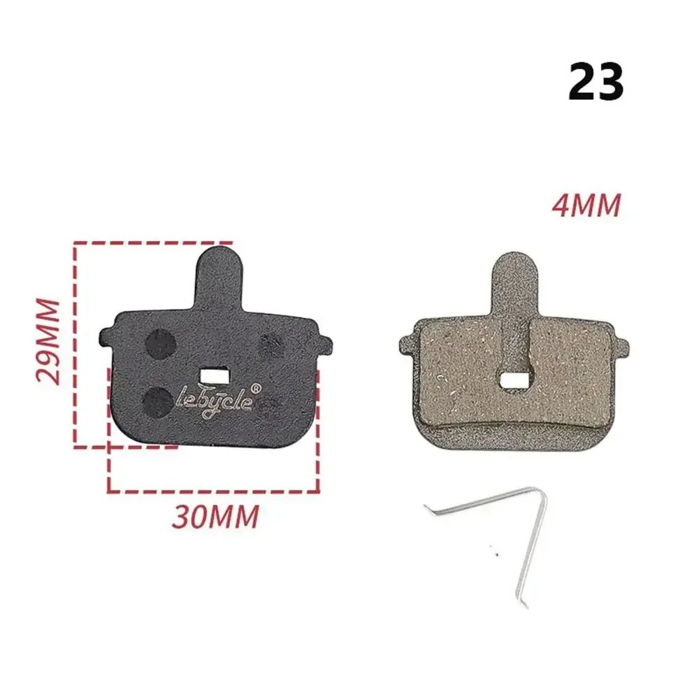 Universal MTB Disc Brake Pads Pair Quiet StrongStopping Mountain Bike Brake Pads For Road MTB 24